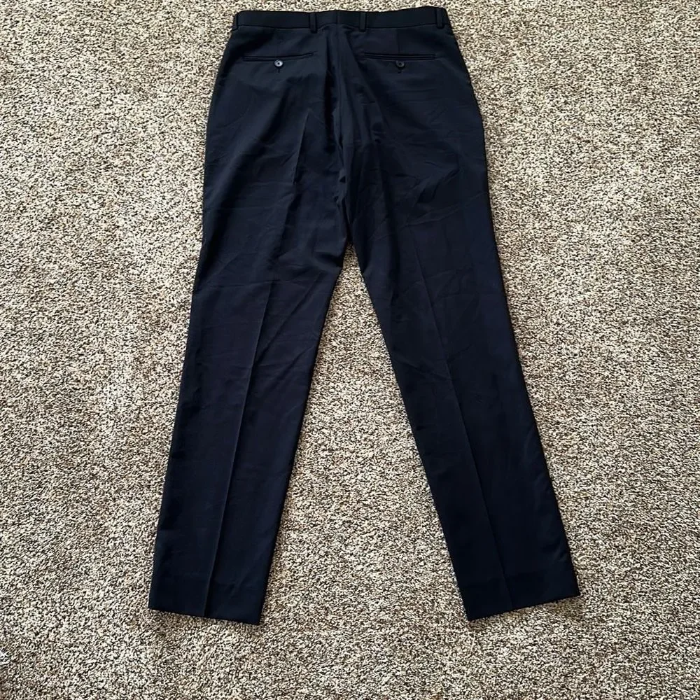 Sandro Classic Suit Pants Black Size 42 - Picture 8 of 10
